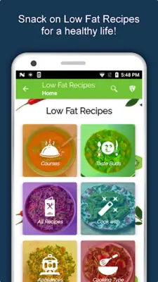 Low Fat Recipes Lose Belly Fat android App screenshot 14