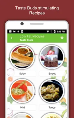 Low Fat Recipes Lose Belly Fat android App screenshot 4